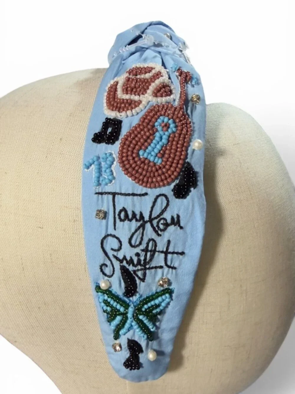 Taylor Swift Country Theme Beaded Headband New